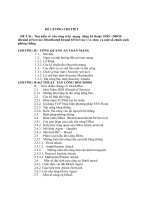 Tìm hiểu về  tấn công trên  mạng dùng kỹ thuật DOS DDOS .doc