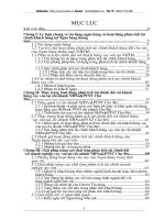 Giải pháp nâng cao chất lượng phân tích tài chính đối với doanh nghiệp vay vốn tại chi nhánh NHNo&PTNT Chợ Mơ.doc