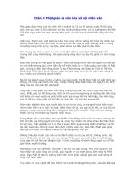 Chân lý Phật giáo và văn hóa xã hội nhân văn