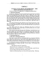 Lý luận chung về marketing-mix trong kinh doanh khách sạn.DOC