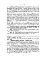 Hoàn thiện hạch toán chi phí sản xuất và tính giá thành sản phẩm xây lắp tại Công ty Xây lắp và Vật tư xây dựng.doc