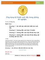 Nuôi cấy tế bào