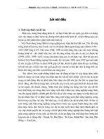 Những vấn đề kinh tế phát triển chủ yếu nông nghiệp kết hợp du lịch tại Đông Mỹ-Thanh Trì.DOC