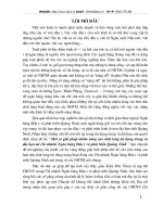 Một số giải pháp nhằm nâng cao chất lượng tín dụng trung và dài hạn tại chi nhánh Ngân hàng Đầu tư và phát triển Quảng Ninh.DOC