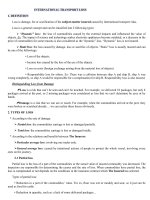 INTERNATIONAL TRANSPORT LOSS