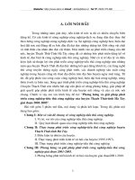 Phương hướng phát triển công nghiệp-tiểu thủ công nghiệp của huyện Thạch Thất tỉnh Hà Tây.doc