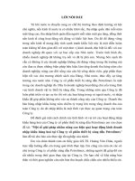 Luận văn tốt nghiệp Một số giải pháp nhằm nâng cao hiệu quả hoạt động .doc