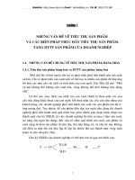 Những vấn đề đẩy mạnh sản phẩm và tiêu thụ sản phẩm.doc.DOC