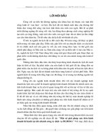 Một số giải pháp kinh doanh du lịch lữ hành tại công ty du lịch DLĐSSG.doc