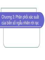 Phân phối xác suất của biến ngẫu nhiên rời rạc