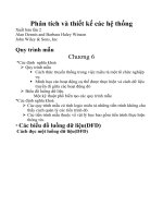 PHÂN TÍCH VÀ THIẾT KẾ CÁC HỆ THỐNG.doc