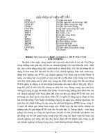 Hoàn thiện hạch toán chi phí sản xuất và tính giá thành sản phẩm tại Công ty cổ phần que hàn điện Việt Đức.doc