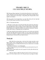 MD5 VÀ CÁC GIẢI THUẬT MÃ HÓA.doc