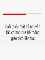 Gioi thieu giao dich lien tuc.ppt