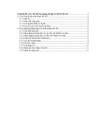 Chapter III Các vấn đề của mạng nội hạt vô tuyến WLAN.doc