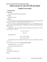 KHAO_SAT_NHOM_LENH_CHUYEn.DOC