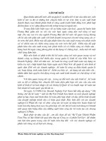 Kế Toán Thành Phẩm Tiêu Thụ và Xác Định kết quả tiêu thụ tại Công ty cổ phần Tứ Gia.doc