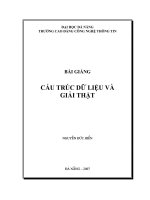 Bài giảng cấu trúc dữ liệu và giải thuật.pdf