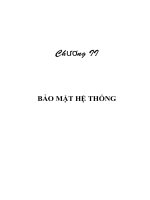 BẢO MẬT HỆ THỐNG.doc