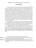 Kế toán tập hợp chi phí sản xuất và tính giá thành sản phẩm tại công ty xây dựng.doc