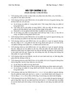 Bài tập cấu trúc dữ liệu