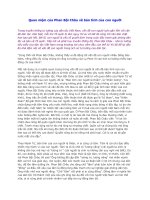 Quan niệm của Phan Bội Châu về bản tính của con người