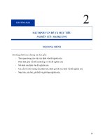  Giáo trình nghiên cứu Marketing- Chương  2