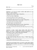 Nâng cao chất lượng hoạt động môi giới tại Công ty TNHH Chứng khoán Ngân hàng TMCP Nhà Hà Nội.DOC