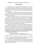 Sử dụng công nghệ marketing nhằm nâng cao hiệu quả kinh doanh tại chi nhánh công ty nước khoáng Cúc Phương HN.doc.DOC