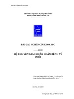 HỆ CHUYÊN GIA CHUẨN ĐOÁN BỆNH VỀ PHỔI.doc