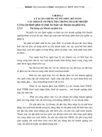 Lý luận chung về tổ chức kế toán và các khoản nợ phải trả trong doanh nghiệp.doc