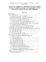 Nghiên cứu,khảo sát chính sách BHYT của VN và một số nước.doc.DOC