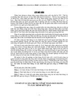 Tổ chức kế toán bán hàng và xác định kết quả tại công ty TNHH Nam Tùng.doc