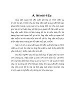 LLSX và các quan hệ SX