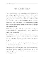 Nhân cách và nhận thức