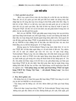 Giải pháp nâng cao hiệu quả hoạt động TTQT tại ngân hàng TMCP Kỹ Thương Việt Nam – chi nhánh Thăng Long.DOC