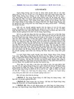 Nâng cao chất lượng tín dụng trung - dài hạn của Ngân hàng công thương ba đình đối với các doanh nghiệp nhà nước.DOC