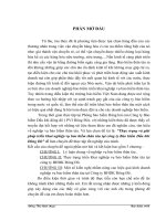 Thực trạng và giải pháp triển khai nghiệp vụ bảo hiểm thân tàu tại công ty Bảo hiểm Dầu khí Đông Đô.DOC