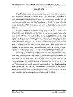 Mở rộng hoạt động cho vay đối với DNVVN tại Techcombank.DOC