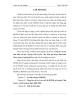 Công tác chi trả BHXH ở huyện Cẩm Xuyên - Hà Tĩnh giai đoạn 2000-2002. Thực trạng và giải pháp.doc