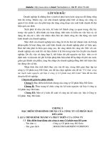 Tổ chức công tác hạch toán nguyên vật liệu ở công ty Cổ phần may Hồ Gươm.doc