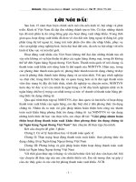 Giải pháp nhằm hoàn thiện hoạt động thanh toán xuất khẩu theo phương thức tín dụng chứng từ tại Ngân hàng Ngoại thương Việt Nam.DOC