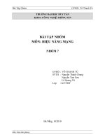 BÀI TẬP NHÓM_HIỆU NĂNG MẠNG.doc