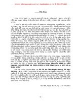 Giải pháp kế hoạch hóa chuyển dịch cơ cấu ngành kinh tế Vn giai đoạn 2001-2005.doc