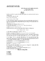 Đề thi số 2 xác suất thống kê- ĐHQGHN