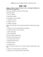 Một số kiến nghị mở và sử dụng tài khoản của khách hàng tại chi nhánh NHNo&PTNT quân Ba Đình.DOC