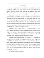 Xây dựng, đề xuất chiến lược kinh doanh đối với công ty trong thời gian tới, góp phần nâng cao hiệu quả trong hoạt động kinh doanh của Công ty.doc.DOC