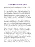 Tư tưởng Hồ Chí Minh về giáo dục đào tạo nhân tài