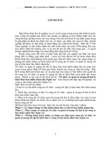 Tổ chức và quản lý mạng lưới đại lý khai thác bảo hiểm nhân thọ Nghệ An.DOC