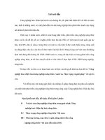 Công nghiệp hoá- Hiện hoá nông nghiệp nông thôn ở nước ta. Thực trạng và giải pháp